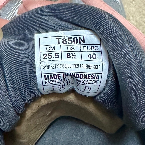 Asics Women's Athletic Shoes - Gray and Pink - Picture 5 of 7